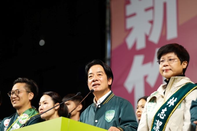 新竹選前造勢大會 賴清德：你的一票決定世界命運