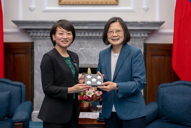 日本自民黨青年局訪台　總統盼臺日一起守護區域和平及繁榮　攜手實現「自由開放的印度太平洋」