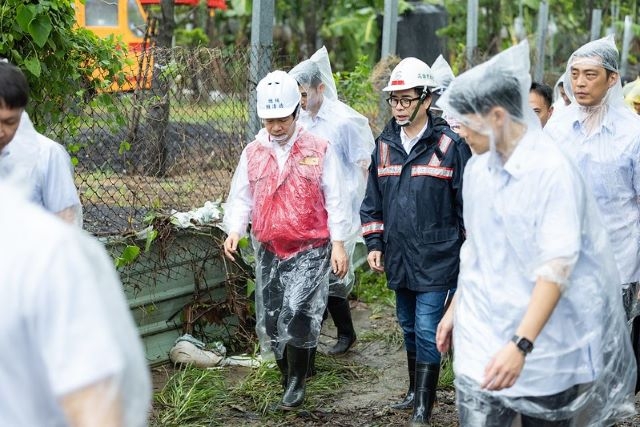 總統視察高雄美濃災情　促加速淹水救助及農損相關補償措施　中央地方合作讓民眾盡早恢復正常生活