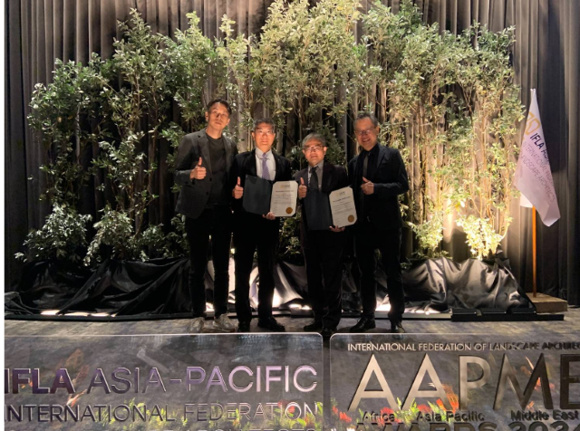 今年「國際景觀建築師協會非洲、亞太暨中東區景觀大賞( IFLA LA AAPME Awards 20