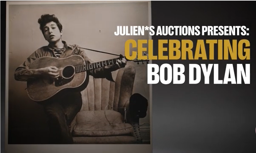 Julien's Auctions 隆重呈獻：Bob Dylan 珍藏拍賣會，聚焦 Al Aronowitz 珍藏及 T Bone Burnett 全新 Ionic Original 錄音