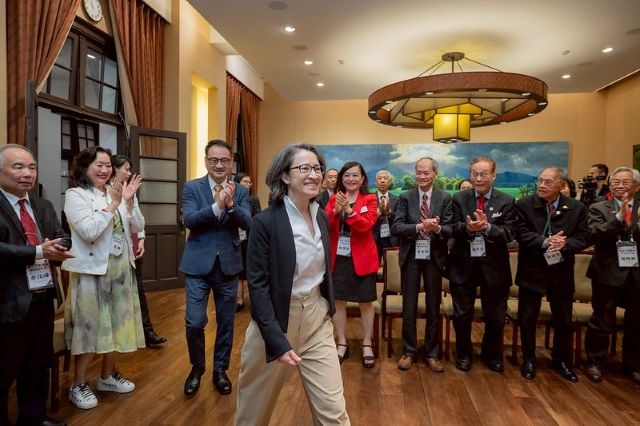 接見羅省中華會館回國訪團　副總統盼僑領先進扮演臺美重要橋梁