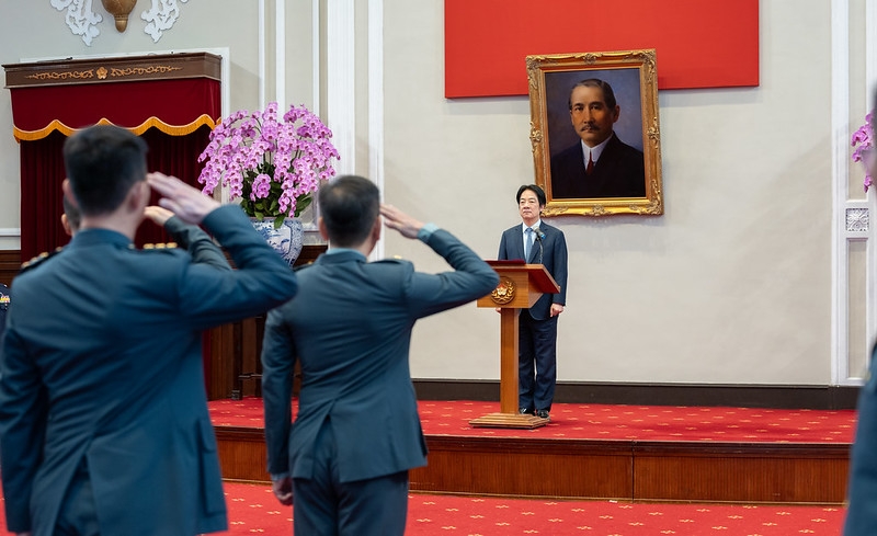 總統主持將官晉任授階典禮　期許落實保衛國防安全核心價值　為國家安全築起堅實防線