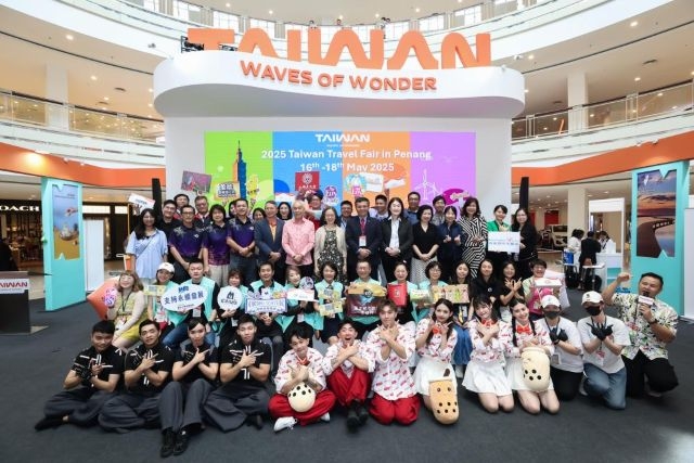 臺灣旅展前進檳城 跟著網紅搭「海風號」，品味茶香、豆花，體驗寶島魅力！