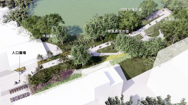 新屋區頭洲里公一公園啟動綠美化工程　打造生態療癒型公園典範