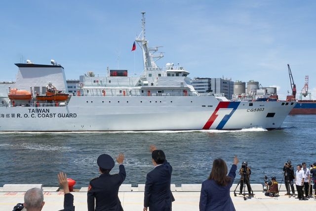 總統視導海安12號演習　籲國家安全與韌性需不斷提升與強化　盼朝野不分黨派當海巡後盾