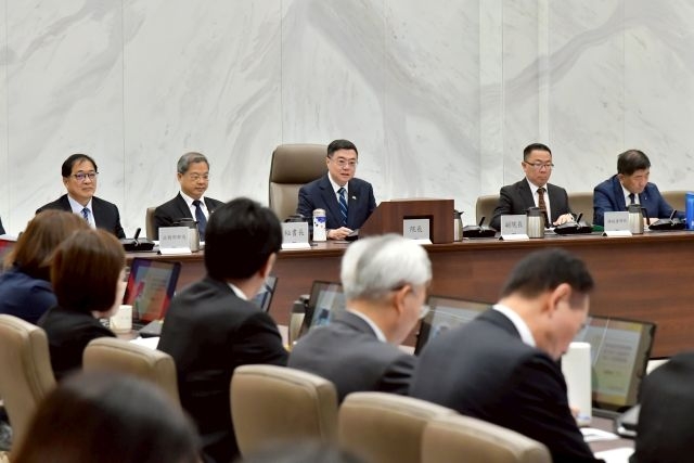 主持毒品防制會報 卓揆：加強查緝新興毒品 促成公私部門反毒網絡 共同守護國人健康
