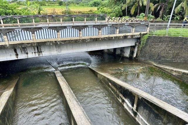 中颱丹娜絲近逼 陳其邁市長親赴美濃湖視察蓄水調洪能力