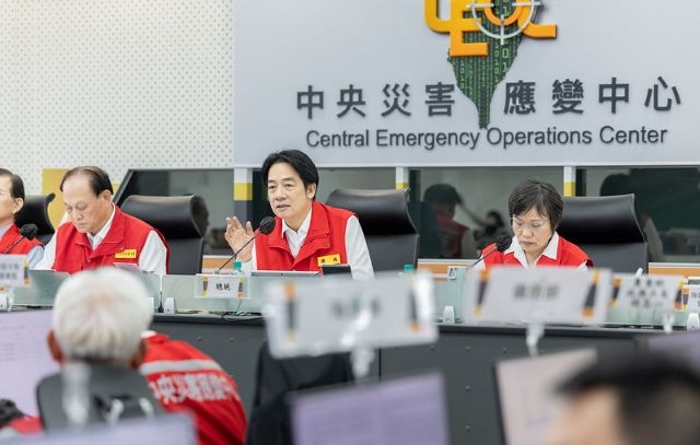 總統肯定中央及地方政府全力應變楊柳颱風　要求持續關注水電及通訊等民生需求與災區復原