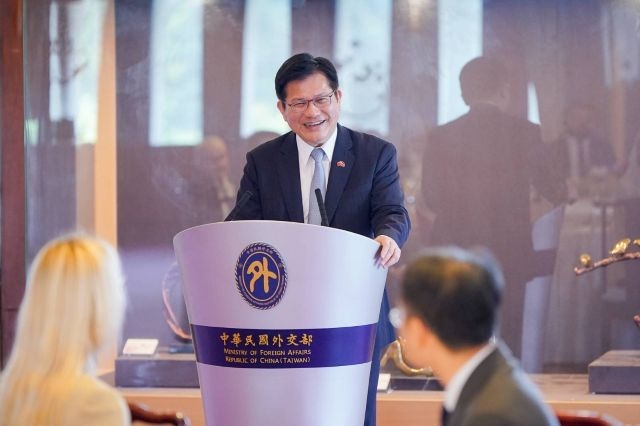 外交部長林佳龍午宴歡迎「拉脫維亞國會友台小組訪問團」