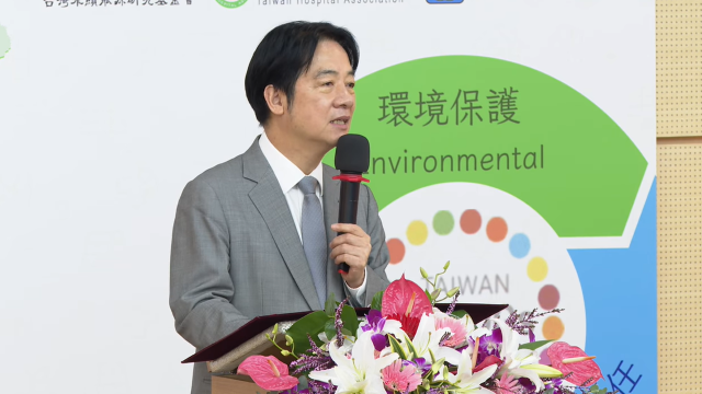 總統出席台灣氣候與健康聯盟院長永續講堂　盼醫療體系積極邁向淨零轉型