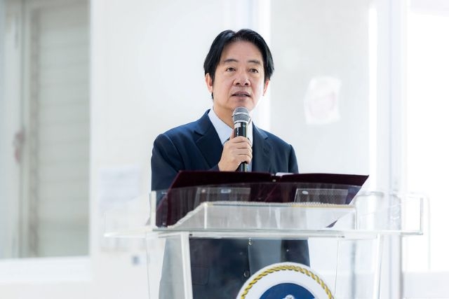 總統致詞。 總統致詞。