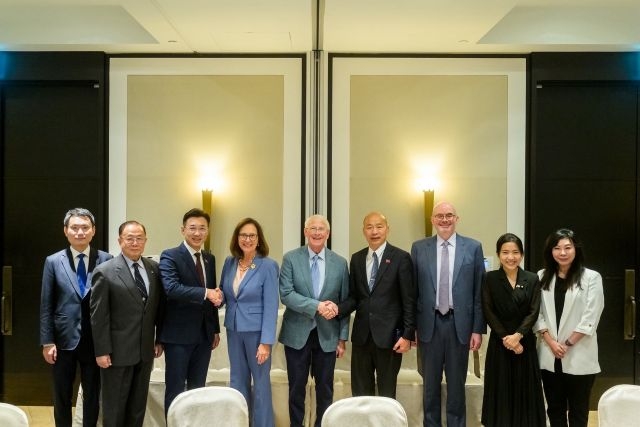 立法院韓國瑜院長偕江啟臣副院長及跨黨派立委會晤「美國聯邦參議院軍事委員會主席維克（Roger Wicker）訪問團