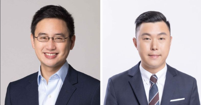 台北市議員趙怡翔(左)、總統府發言人李問(右)接任國安會副秘書長。左:臉書@趙怡翔、右:臉書@李問 Wen Lii。 台北市議員趙怡翔(左)、總統府發言人李問(右)接任國安會副秘書長。左:臉書@趙怡翔、右:臉書@李問 Wen Lii。