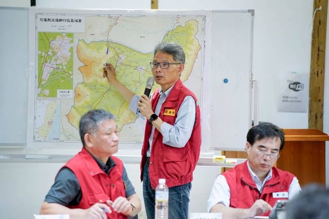 賴總協調官：持續整合部會資源 強化堰塞湖防災安全與家園清理 安置住宿更周全