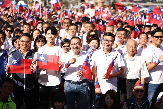 新北國慶升旗首度移師美術館　侯友宜：家庭幸福讓國家更有力量