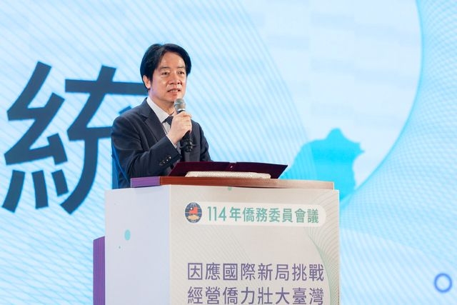 總統出席僑務委員會議開幕　盼持續強化國防實力、發展經濟並照顧人民生活