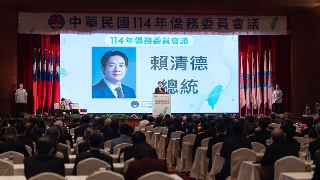 總統致詞。 總統致詞。