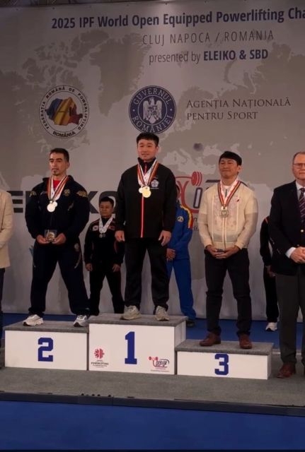 健力選手林逸鈞勇奪2025年世界錦標賽金牌 賴清德總統致電申賀