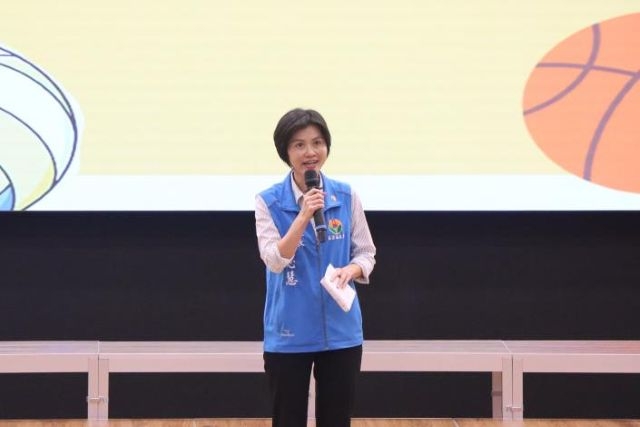 教育處長致詞。 教育處長致詞。