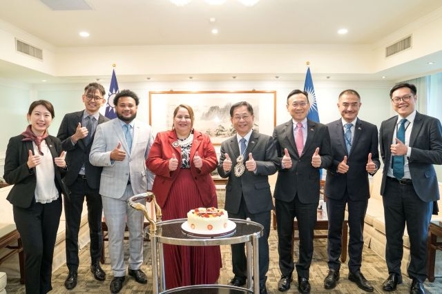 外交部與我國友邦馬紹爾群島共和國駐台大使館同慶台馬建交27週年