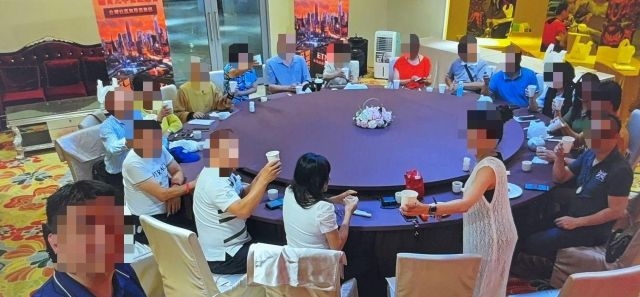 ETmeta 成員利用高檔飯店舉辦招募酒會。 ETmeta 成員利用高檔飯店舉辦招募酒會。