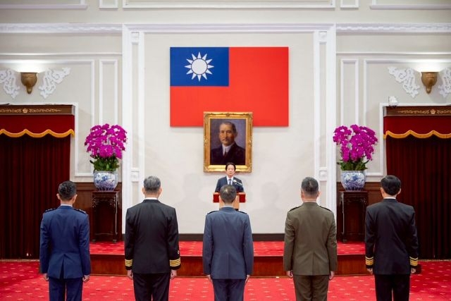 總統主持將官晉任授階典禮 盼強化戰備整備與指揮效能 守護國家安全