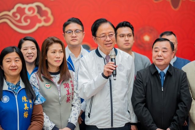 張市長致詞。 張市長致詞。