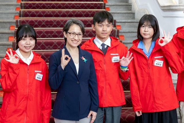 副總統肯定台新青少年志工獎得主　展現創意與行動力　成為臺灣良善力量