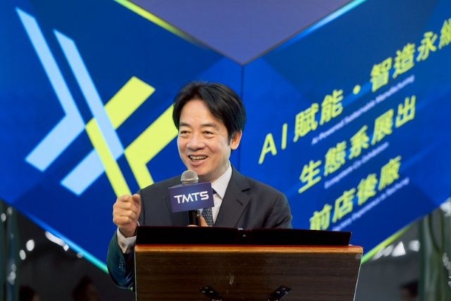 總統致詞。 總統致詞。