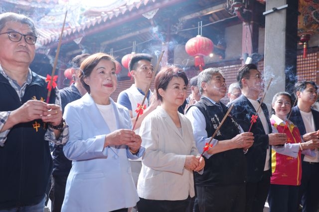 國定三級古蹟「台中樂成宮」香火鼎盛,不僅是地方重要的媽祖信仰中心。 國定三級古蹟「台中樂成宮」香火鼎盛,不僅是地方重要的媽祖信仰中心。