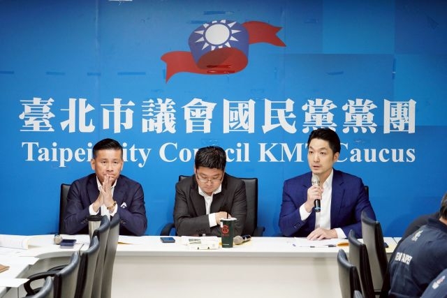 蔣萬安赴國民黨團說明重大法議案 爭取支持各項市政推動