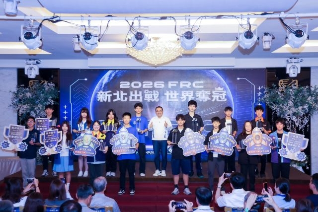 新北6校聯軍赴美角逐FRC總決賽　侯友宜：加碼獎勵金　全力支持學生奪冠