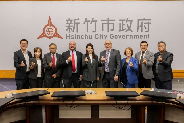 辛辛那提大學訪團拜會竹市府 高虹安市長：深化國際產官學合作 讓青年人才接軌世界舞台