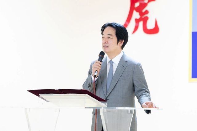 總統致詞。 總統致詞。