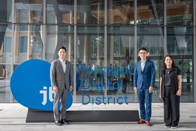 參訪榜鵝數位園區 東北區馬炎慶市長陪同蔣萬安考察智慧城市規劃
