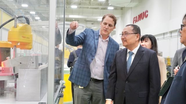 侯友宜參訪國際大廠HIWIN、FANUC　布局新北智慧製造產業