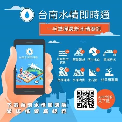 臺南水情即時通。 臺南水情即時通。