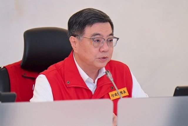 視察水利署防災中心 卓揆：持續掌握各地水情、堰塞湖狀況 落實各項應變整備工作