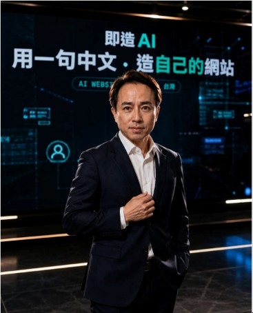 【AI時代的個人革命正式開始】  不用懂設計、不用找工程師！「即造AI」讓每個人擁有自己的專屬形象網站