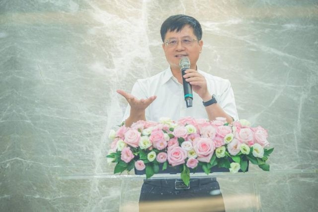 內政部國家公園署王成機署長致詞。 內政部國家公園署王成機署長致詞。
