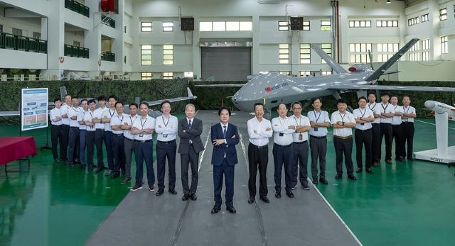 總統視導國家中山科學研究院航空研究所無人機發展現況。 總統視導國家中山科學研究院航空研究所無人機發展現況。