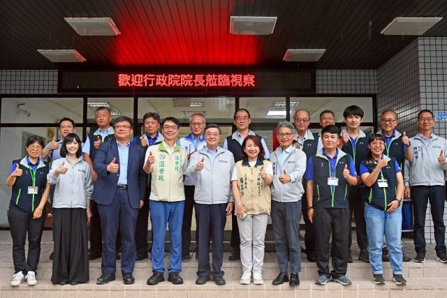 視察台電明潭發電廠 卓揆：推動二次能源轉型與珍珠串計畫 提供更安全、穩定、多元能源保障