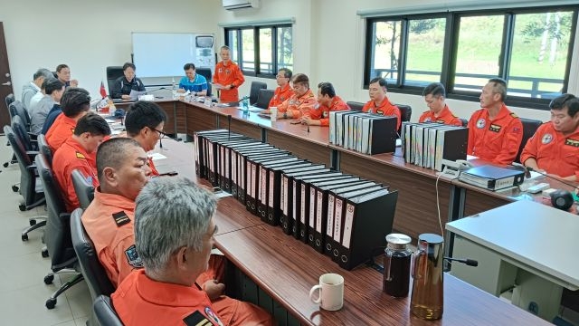 115年飛安管理成效評鑑:台東駐地評鑑作業簡報情形。 115年飛安管理成效評鑑:台東駐地評鑑作業簡報情形。