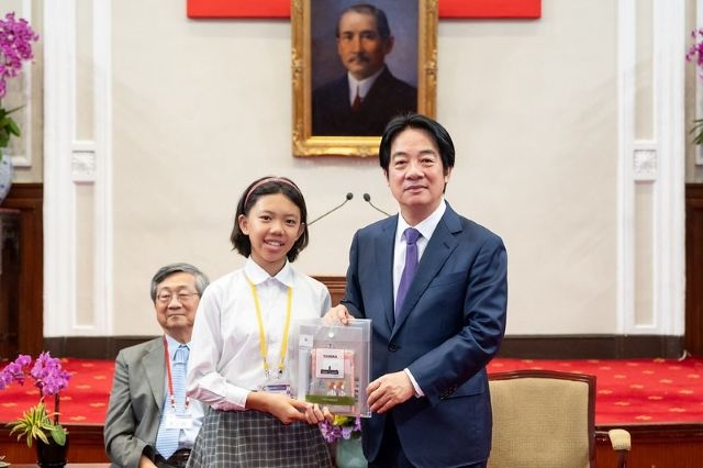 總統接見全國科展得獎師生　期勉保持好奇勇於探索　成為改變世界重要力量