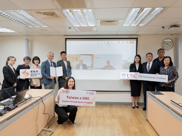 透過本次與南加州大學建立的合作橋樑,能為我國運動人才提供更多元的國際交流與學習舞臺。 透過本次與南加州大學建立的合作橋樑,能為我國運動人才提供更多元的國際交流與學習舞臺。