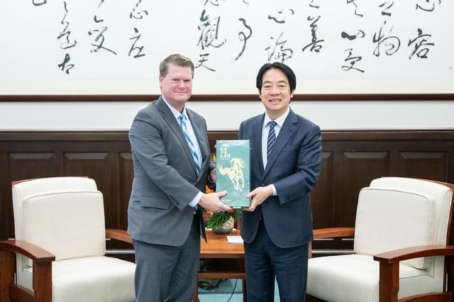接見印太安全研究所訪團　總統盼與美國強化國防合作　為國際和平穩定貢獻更大力量