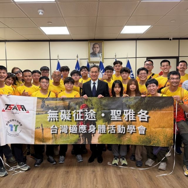 駐西班牙代表處熱情接見團隊。 駐西班牙代表處熱情接見團隊。
