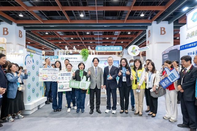 總統出席「2026第5屆亞太永續博覽會開幕式暨頒獎典禮」。 總統出席「2026第5屆亞太永續博覽會開幕式暨頒獎典禮」。