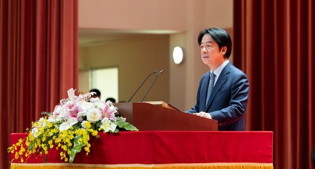 總統致詞。 總統致詞。